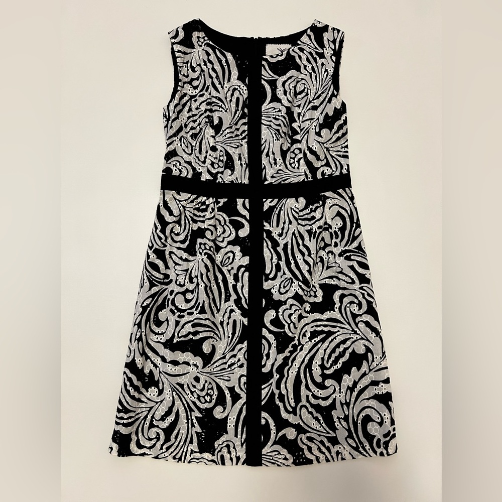 Anthropologie B&W Sheath Dress